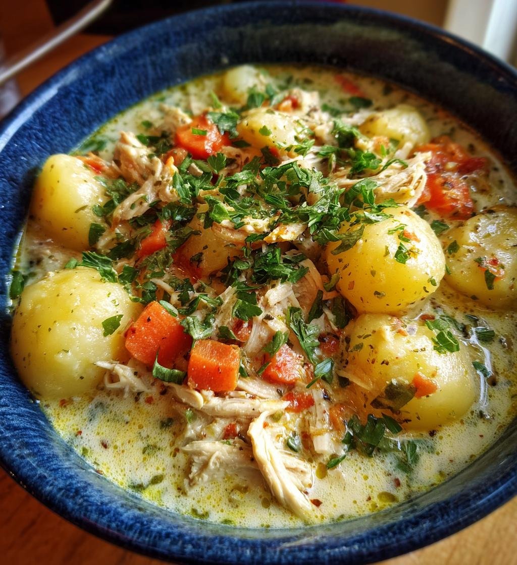 Slow Cooker Chicken Gnocchi Soup – Easy & Delicious Comfort Food