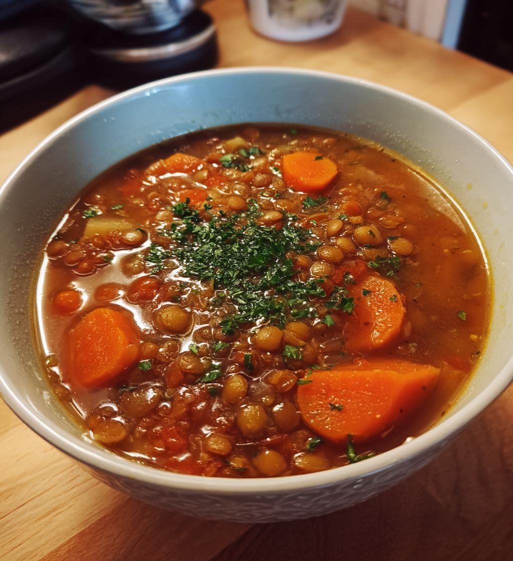 Slow Cooker Lentil Soup Recipe: Hearty and Easy Comfort Food step by step
