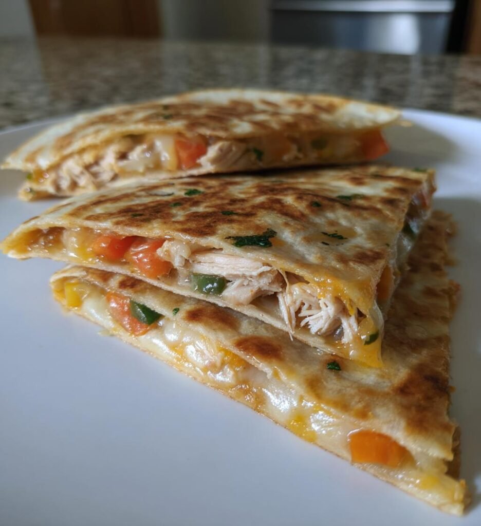 air fryer chicken quesadillas recipe easy
