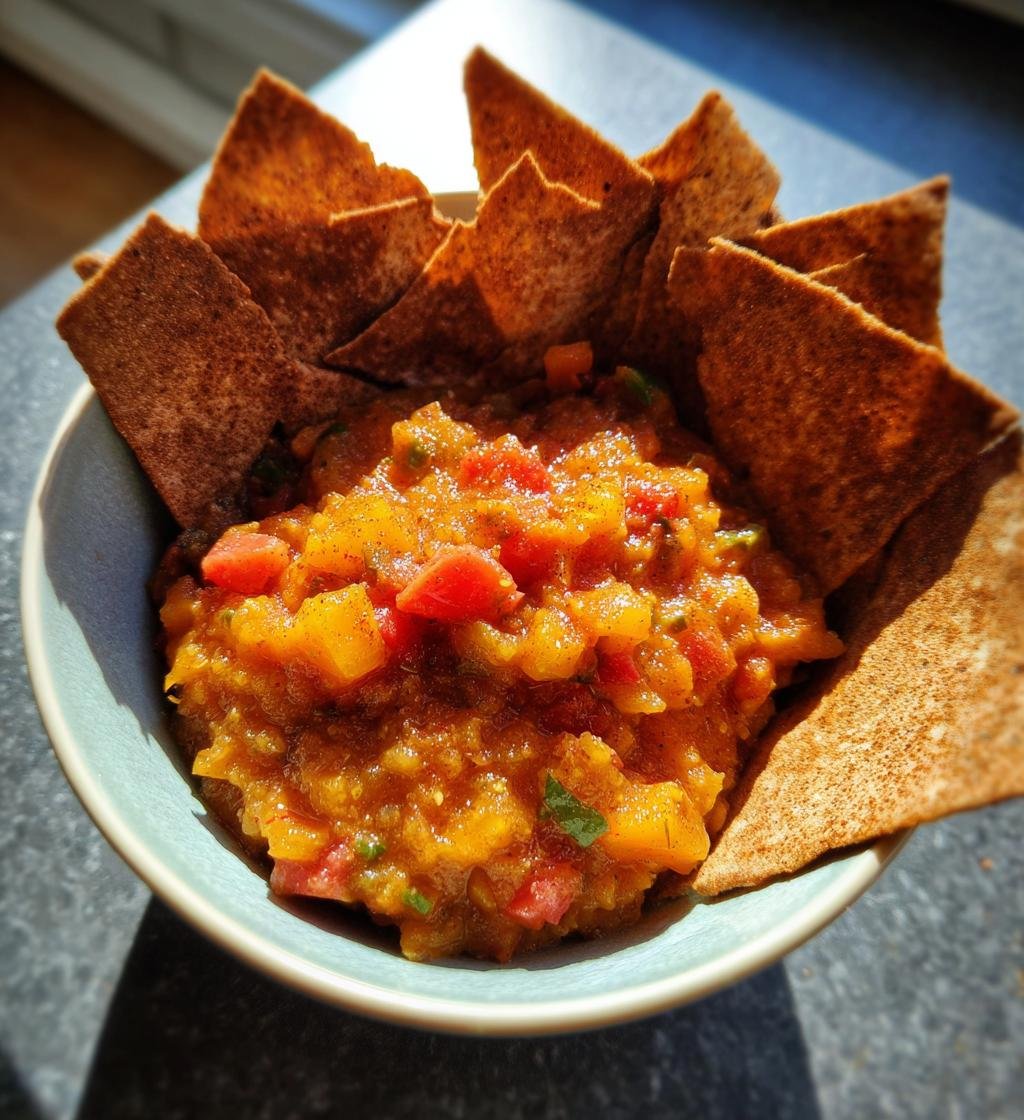 Easy Fruit Salsa with Cinnamon Chips Recipe for a Perfect Snack
