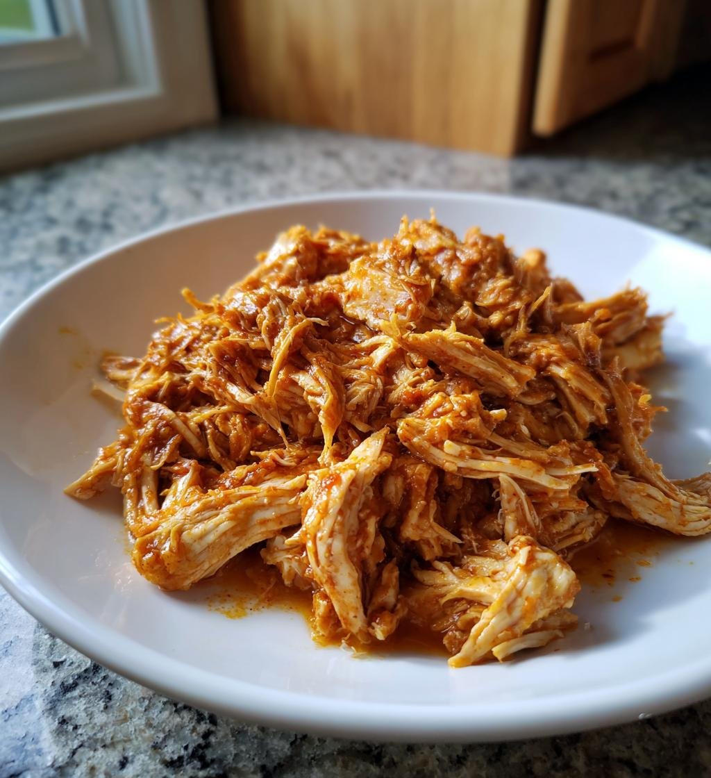 Slow Cooker Pulled Chicken for Summer Meal Prep – Juicy & Easy